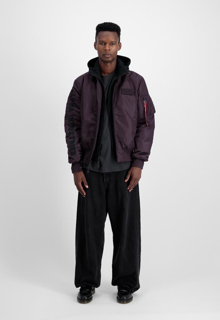 Зимняя куртка Alpha Industries MA-1 D-Tec SE (133104) plum