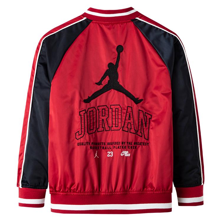 Jordan Jacket Kids Letter Logo Embroidered Baseball Collar Kids jackets JD2212004GS-002