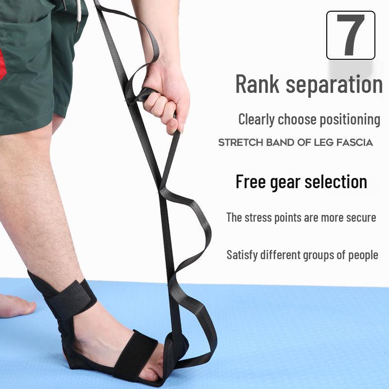 In Stock: Lower Limb Traction Belt for Rehabilitation, Yoga, Stroke, Hemiplegia, and Ankle Joint Stretching