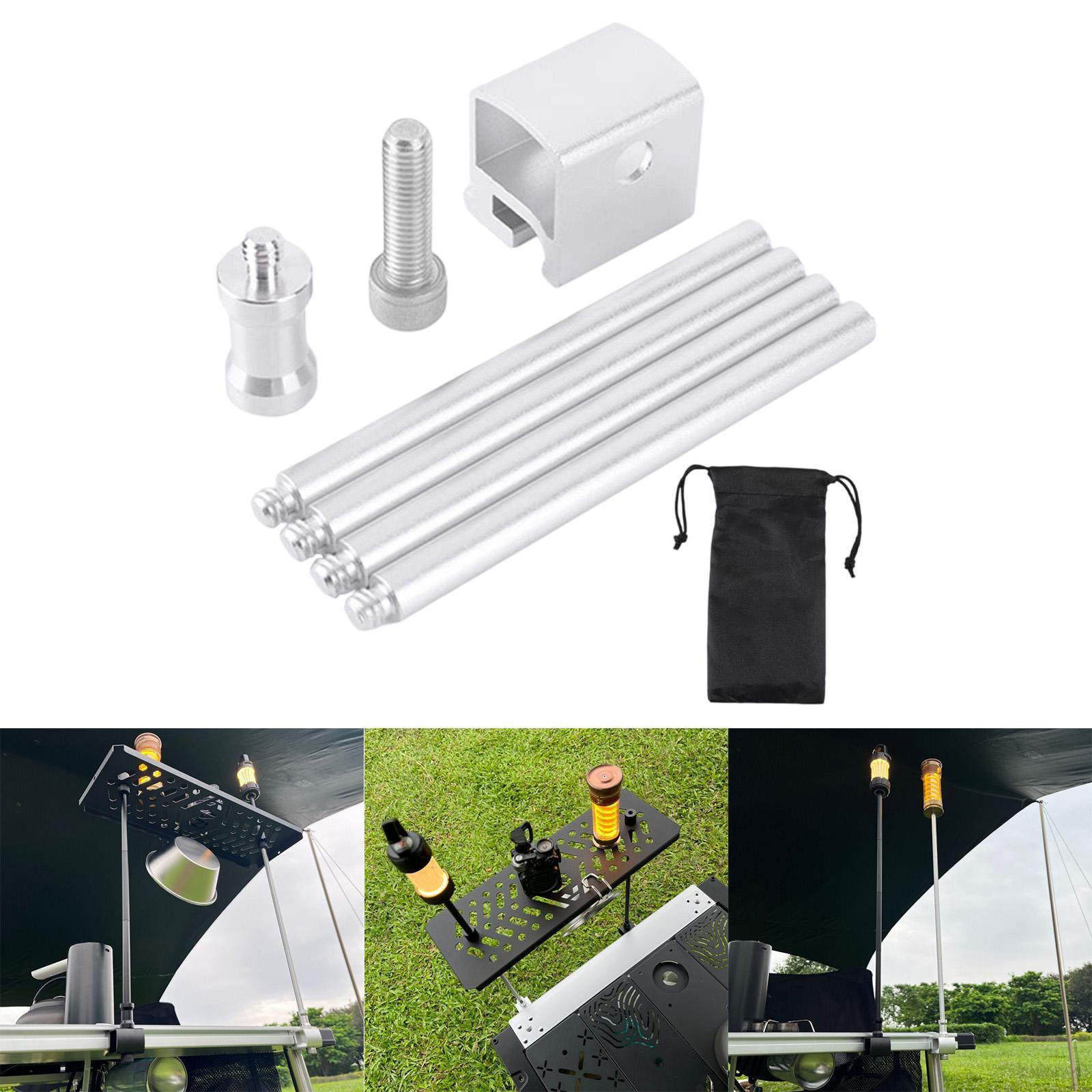 

Легкий подвесной держатель для стойки кемпингового фонаря, вешалка для уличной лампы для сада, улицы Argent