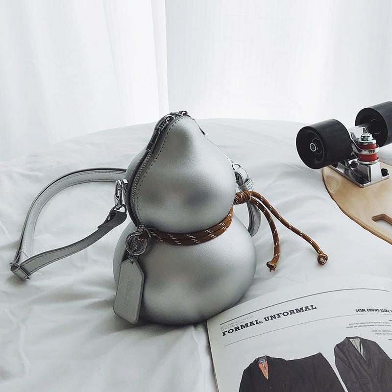 Black Wukong's Same Style Wine Gourd Crossbody Bag Ins Trendy Brand Personalized Backpack Unsex Messenger Bags