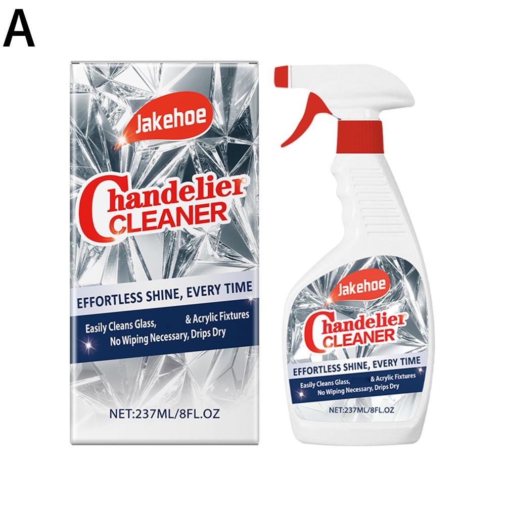 

Очищувач для люстр Зі зціканням Спрей Очищувач для люстр Спрей-видальник пилу Без протирання Потужний Очищувач кристалів Видальник пилу Спрей 1PC