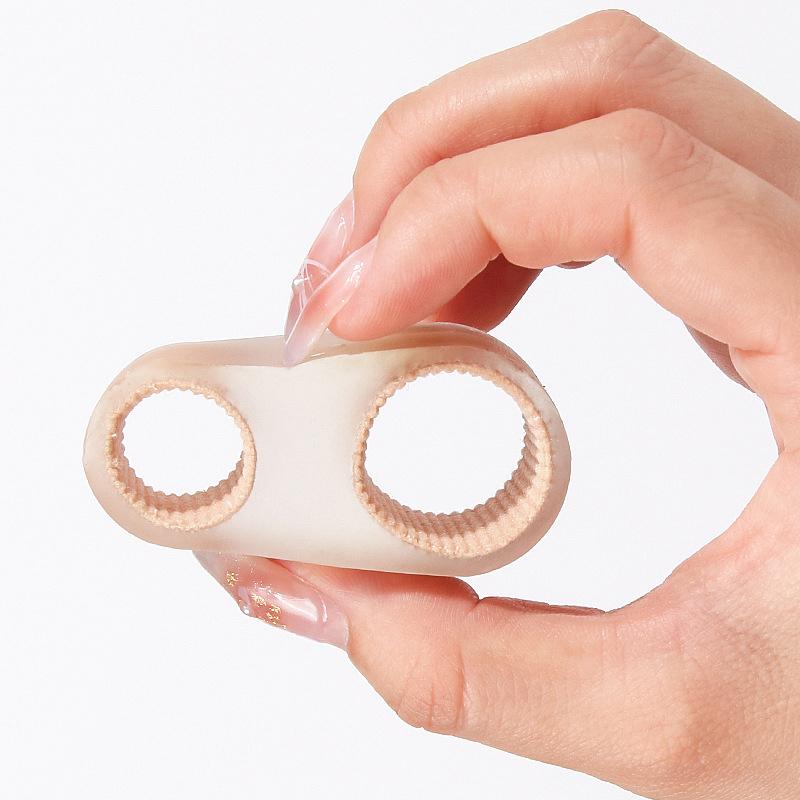 2Pcs/1Pair Silicone Toe Spreader Separator Bunion  Corrector Thumb Finger Correction Straightener Foot Care Tool