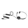 Call Center Headset USB Adjustable Wired Service Headphone with Noise Cancelling Microphone for Offi