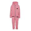 Childrens/Kids Dotty Fleece Jumpsuit
