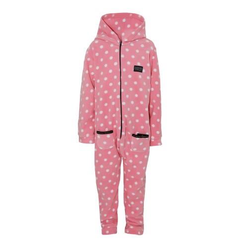 Supreme Products Childrens/Kids Dotty Fleece Jumpsuit