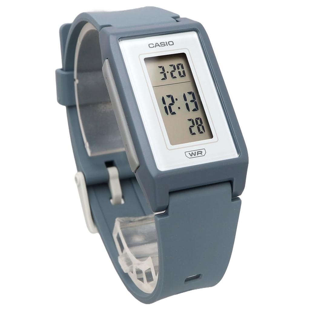 Casio LF-10WH-2 Pop Digital Watch, Made with Biomass Plastic, Women's, Matte Grayish Blue, Overseas Model [Parallel Import]