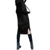 Cute Hooded Dress For Teen Girls Solid Color Drawstring Pocket Long Sleeve Fall Plus Size Sweatshirt Dress