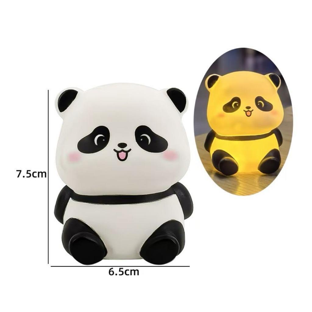 New Panda LED Night Light: Sweet Animal Design, Warm Light for Kids Sleep, Perfect Desk/Table Decor & Idea Birthday Gift