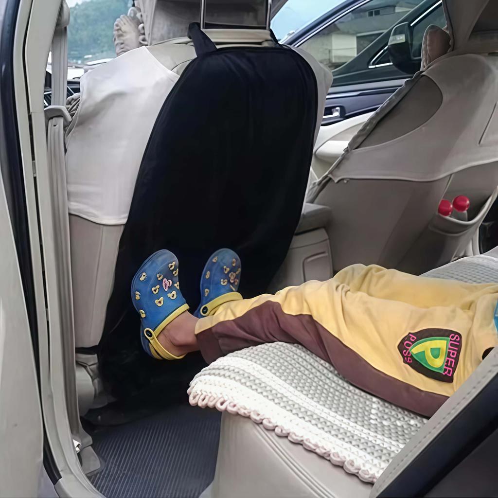 1/2Pcs Car Seat Back Protector Cover for Children Kids Baby Anti Mud Dirt Auto Seat Cover Anti Kick Mat Pad Car Storage Bags
