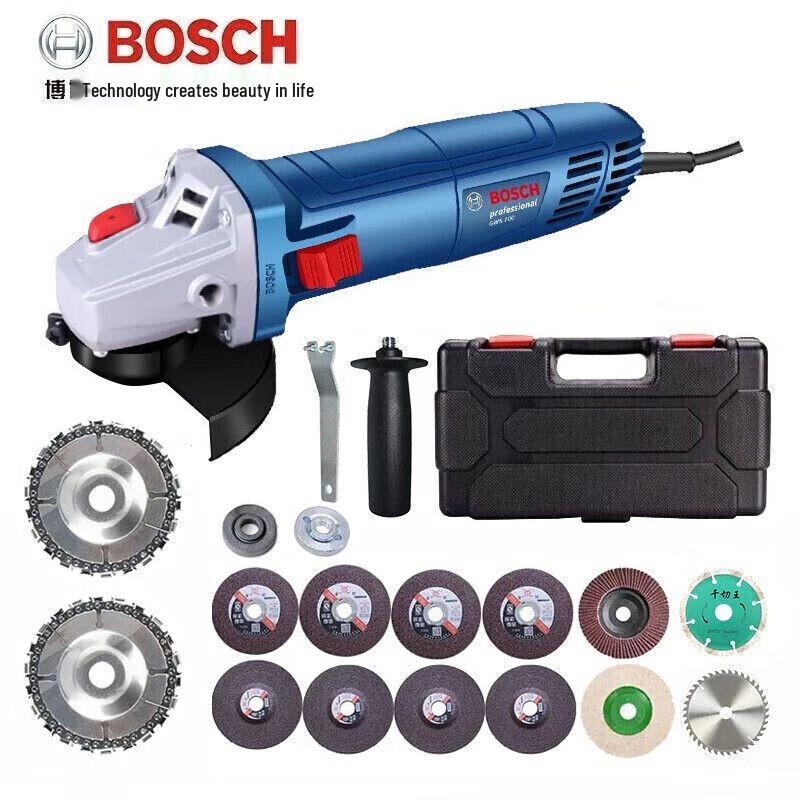 Bosch GWS700/GWS800 High-Power Angle Grinder & Cutter CN plug (adapter included)