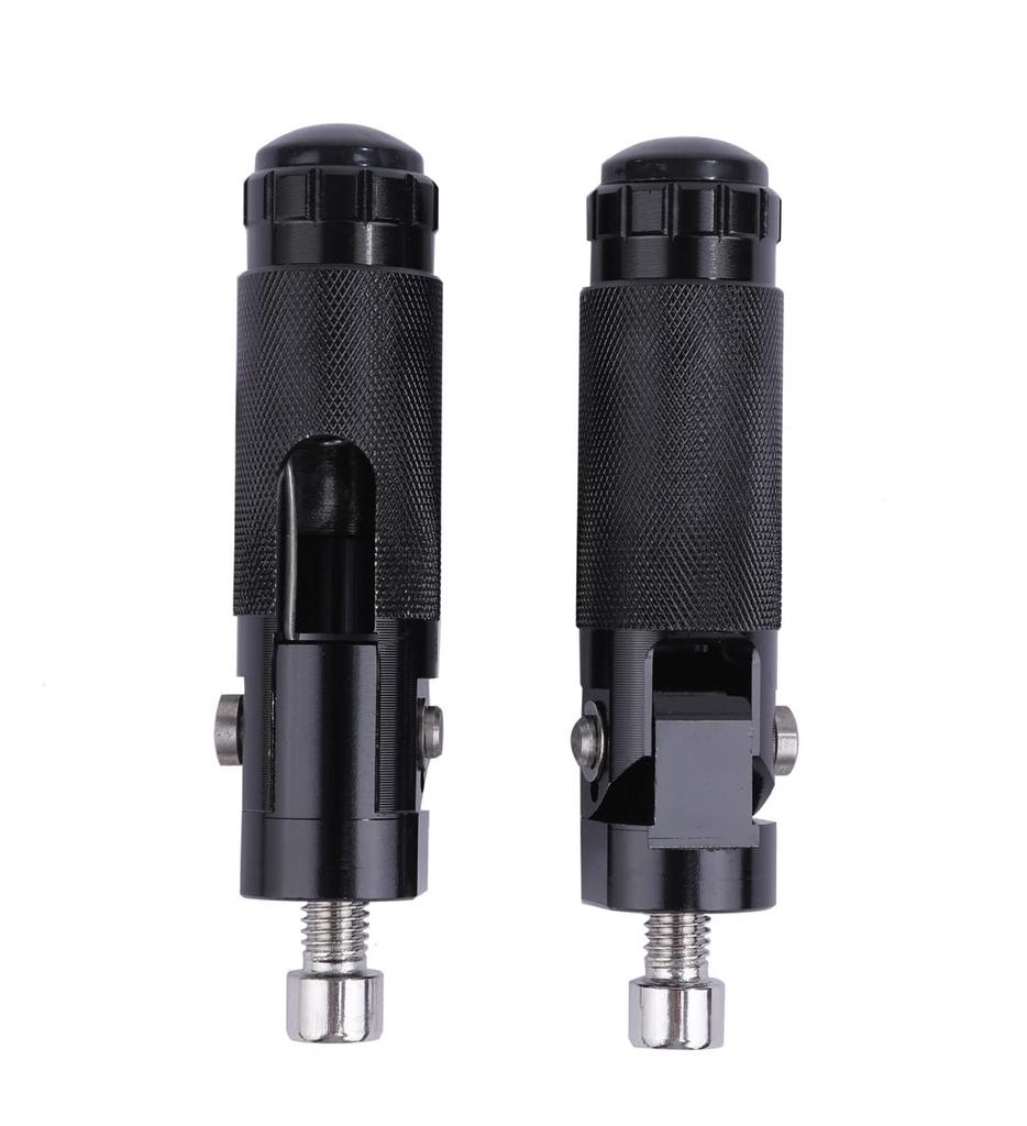 CNC Folding Step Bar, Left and Right Set, 0.3 Inches (8 Mm), M8 Aluminum,