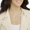 Swarovski Generation Pear-Shaped Crystal Spiral Necklace Women necklace 5289028