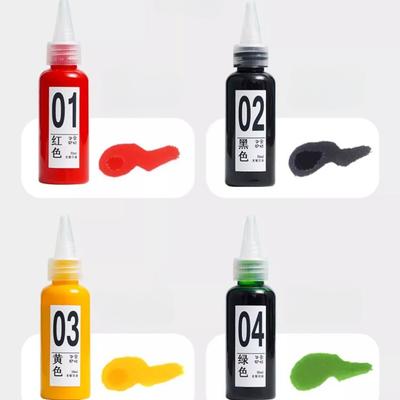 50ml UV Color-Changing Ink Waterproof Fast-Drying Photochromic Stamp Pad Refill for DIY Crafts Office