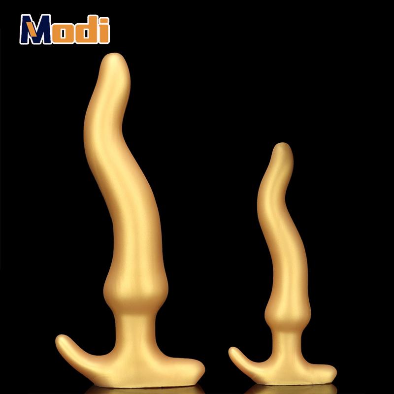 Großer Buttplug Silikon Anal Plug Anal Butt Plug Erotikprodukt für Spiele für Erwachsene Prostata-Massagegerät Sexspielzeug für Frauen Männer Homosexuell