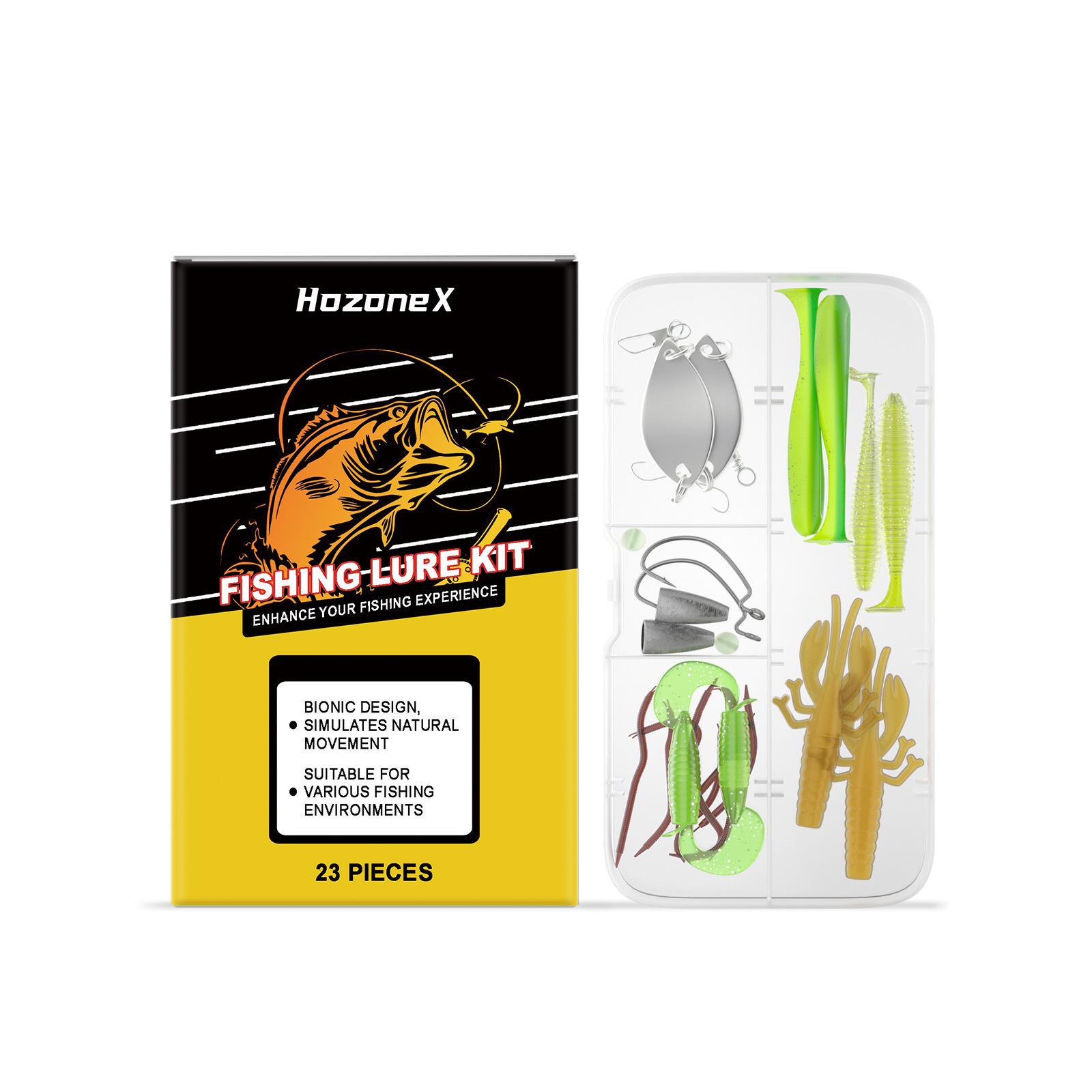 HOZONEX Angler s Festival Gift: Fishing Lure & Hard Baits Set