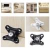 10 Pcs Butterfly Corner Code Right Angles Bracket Corner Brace with Screw