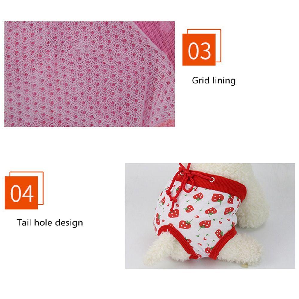 Cotton Comfortable Wearing Dog Clothes Pet Supplies Pet Diaper Pants Dog Sanitary Pants