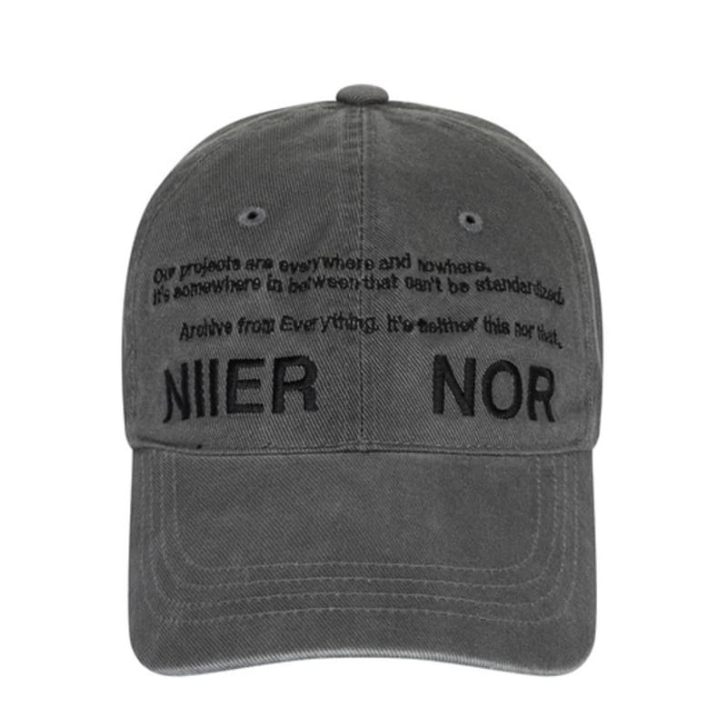 NIIER NOR NIIER NOR KAPPE_HOLZKOHLE