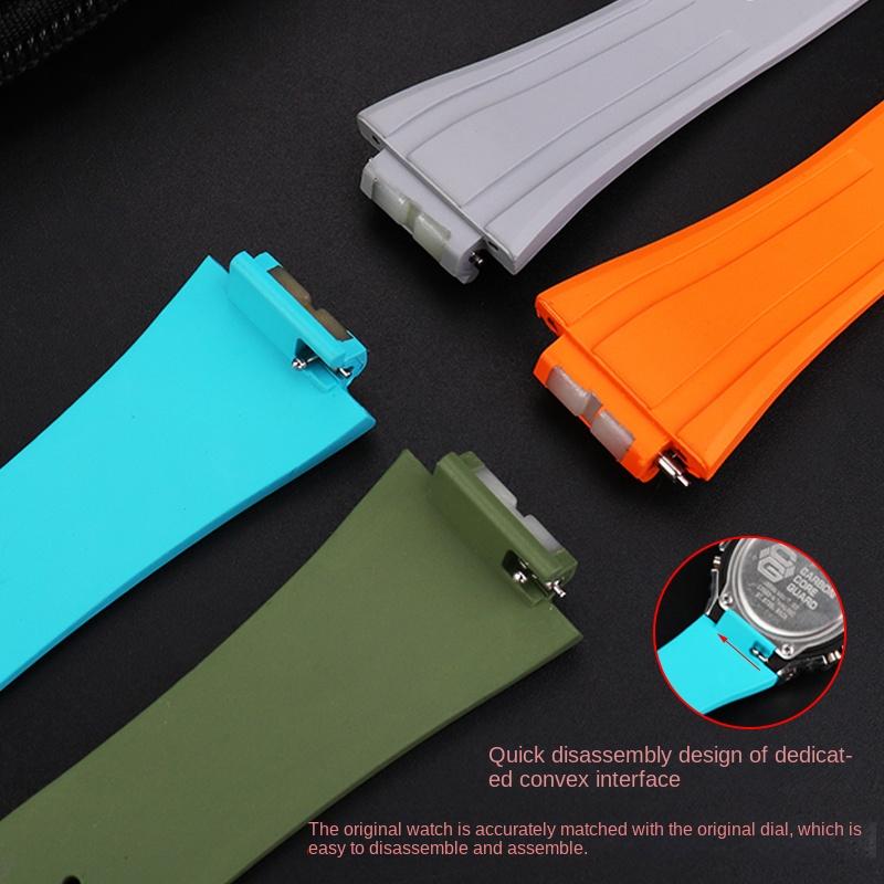 For Casio G-SHOCK GA-2100 GA-2110 Soft Rubber Watchband GM-5600 GA2100 GM2110 Quick Release Silicone Watch Strap Men's Bracelet