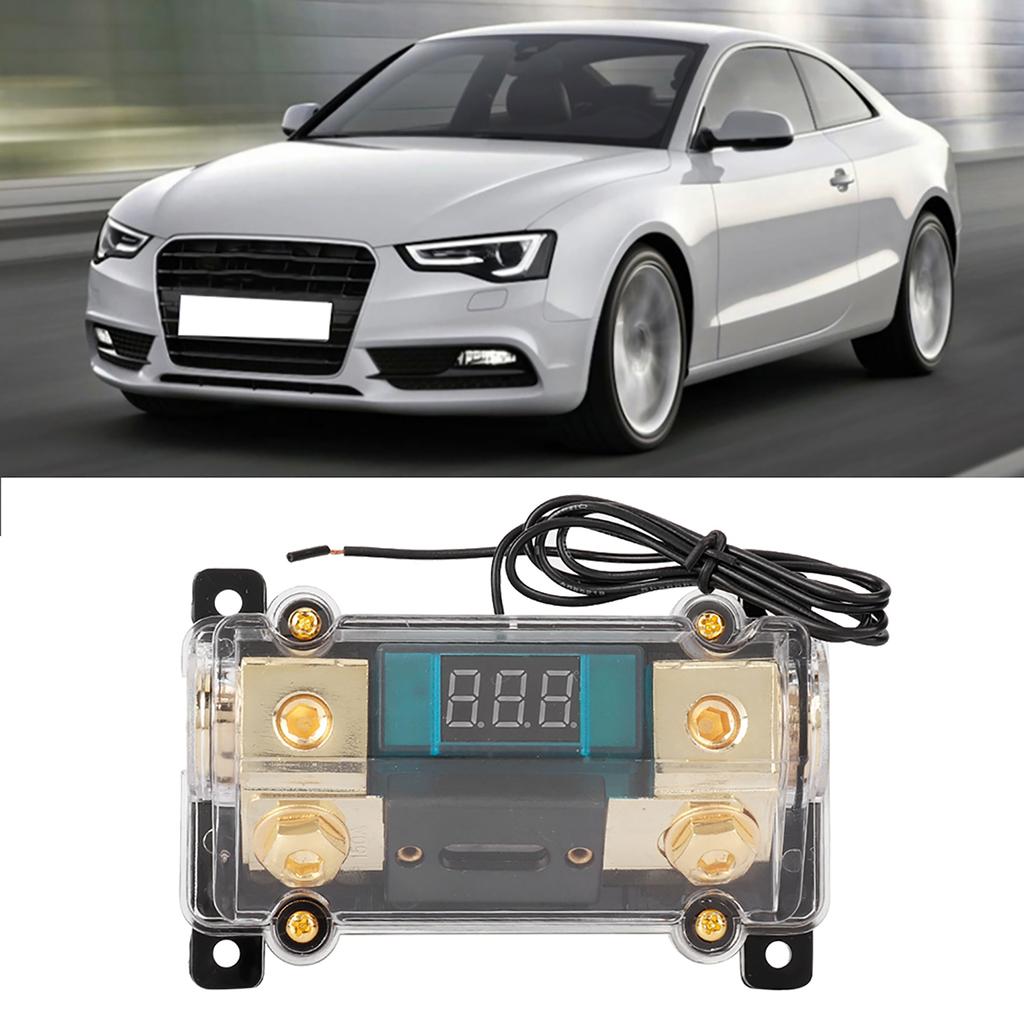 Car Audio Power  Holder Audio Power  Holder Car Audio Power  Holder Stereo Distribution Block Box Digital Display