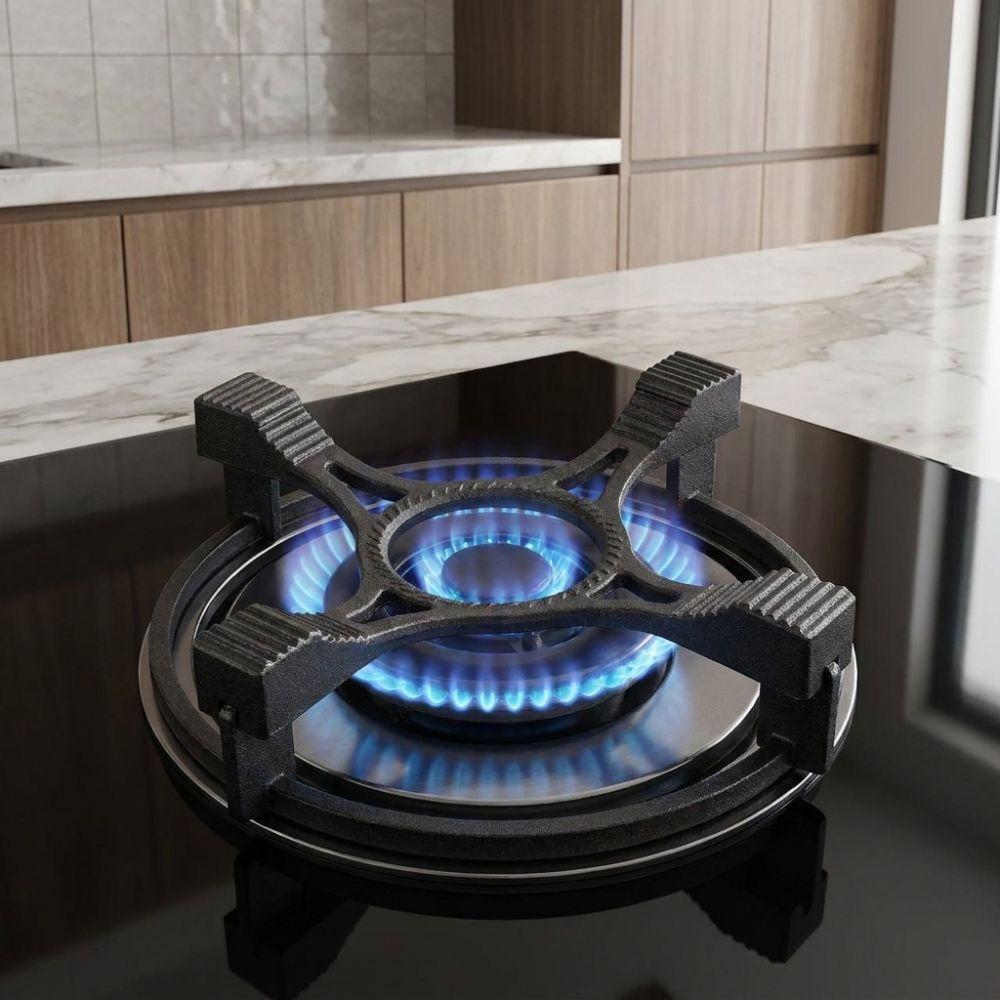 Anti-skid Gas Stove Stand 4 Claws Anti-corrosive Cast Iron Gas Stove Bracket Rust Proof Stable Wok Support Ring Kitchen Use