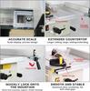 Dust-Free Woodworking Table Saw, 45°/90° Angle Adjustment, Anti-Dust & Low Noise for Flooring/Furniture/DIY