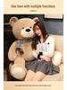 Large Plush Teddy Bear Scarf for Kids - Valentine's and Wedding Gift