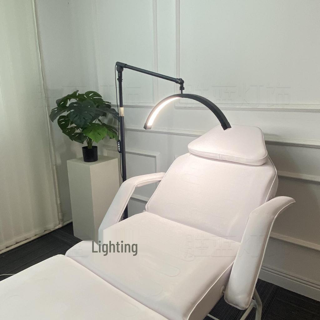 Półokrągłe światło kosmetyczne w kształcie litery U do przedłużania rzęs, makijażu permanentnego brwi i zdobienia paznokci