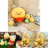 Lovable Thegreenparty Bee Plush Keychain Soft And Squishy Stuffed Animal Ornament For Bags And Keys