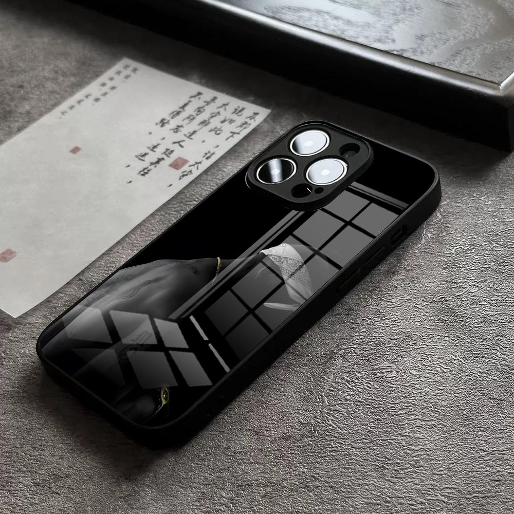Rapper 2pac Singer Tupac 2 Phone Case For 17 Pro Max IPhone 16 Pro 15 12 11 13 Mini X XR XS 14 Plus SE Glass Cover