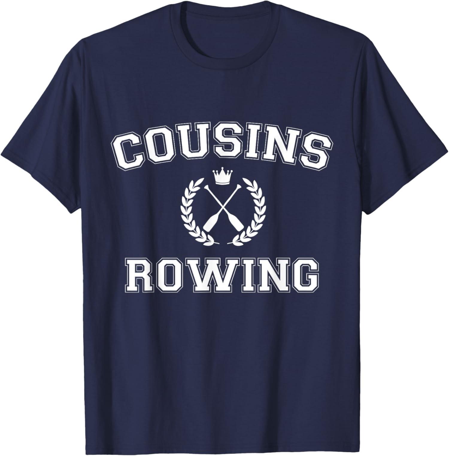 Cousins Rowing Team Summer I Turned Pretty Inspired F T-shirt unisexe S разноцветный