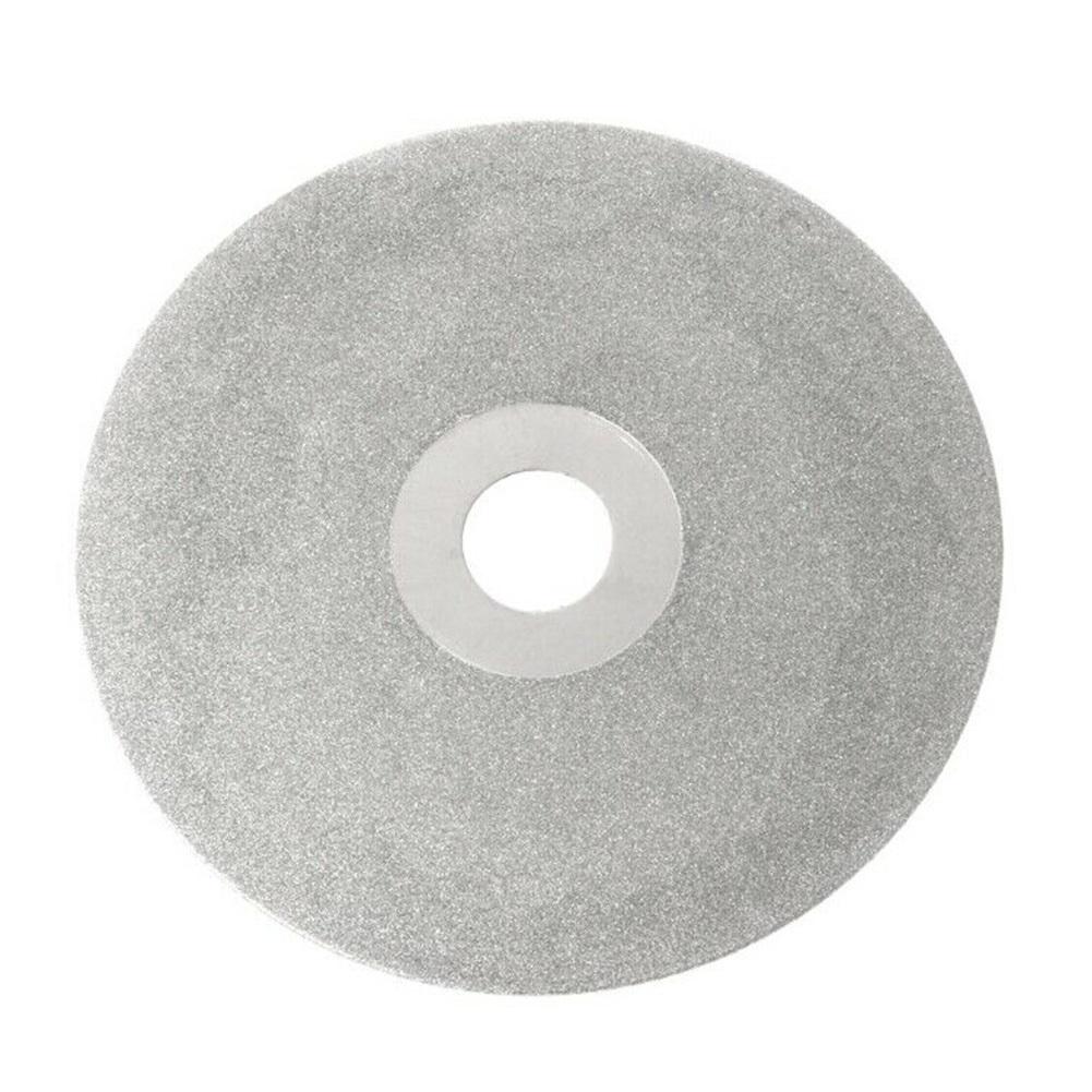 4" 100mm  Diamond Coated Flat Lap Wheel Lapidary Grinding Polishing Disc