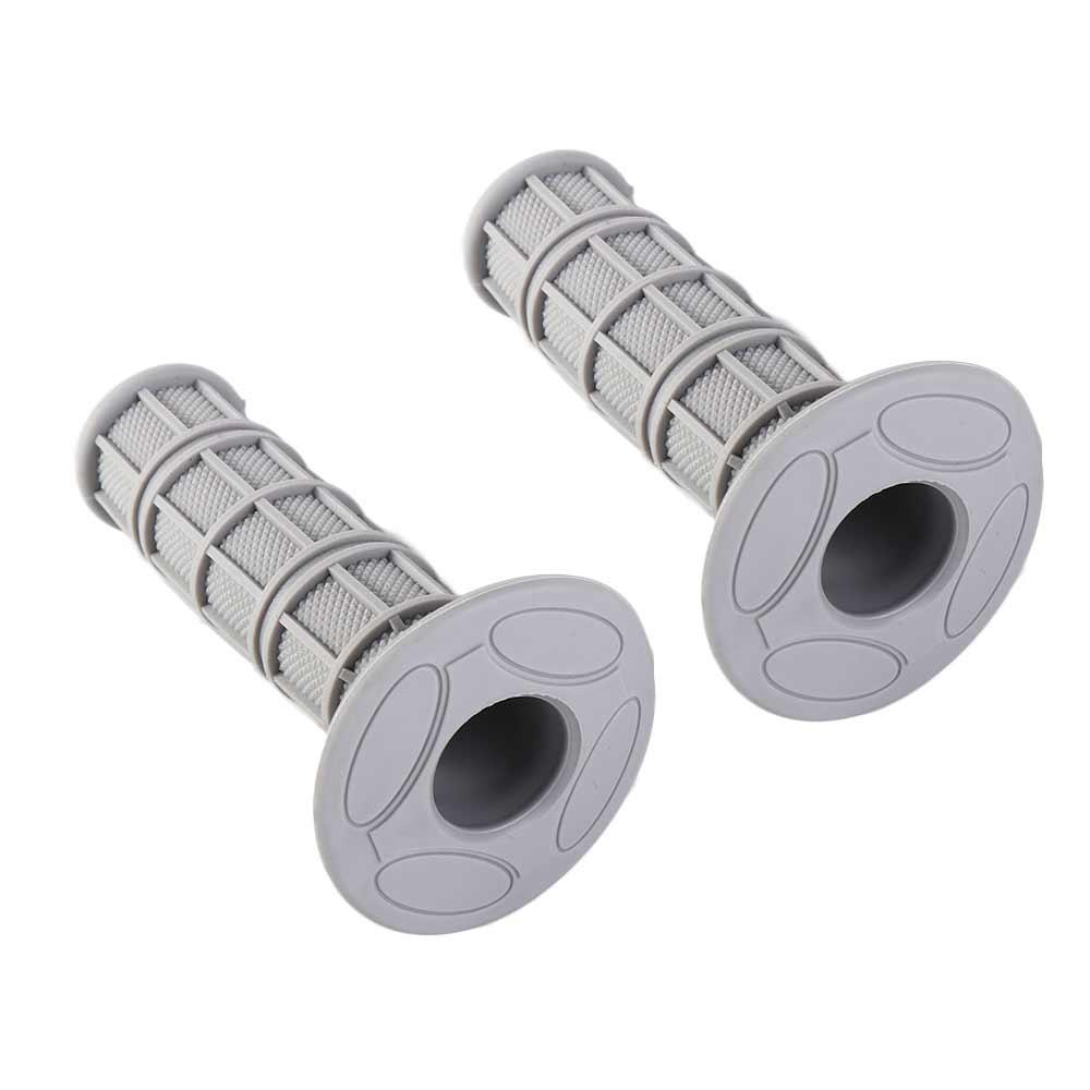 Anti-Slip 7/8'' 22mm Soft Rubber Motorcycle Handle Grips Brake Hand Grips Motorbike Handle Bar