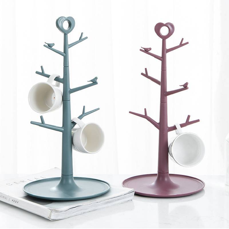 Creative Branch Jewelry Organizer With Plastic Material For Bedroom Decor And Gift Ideas