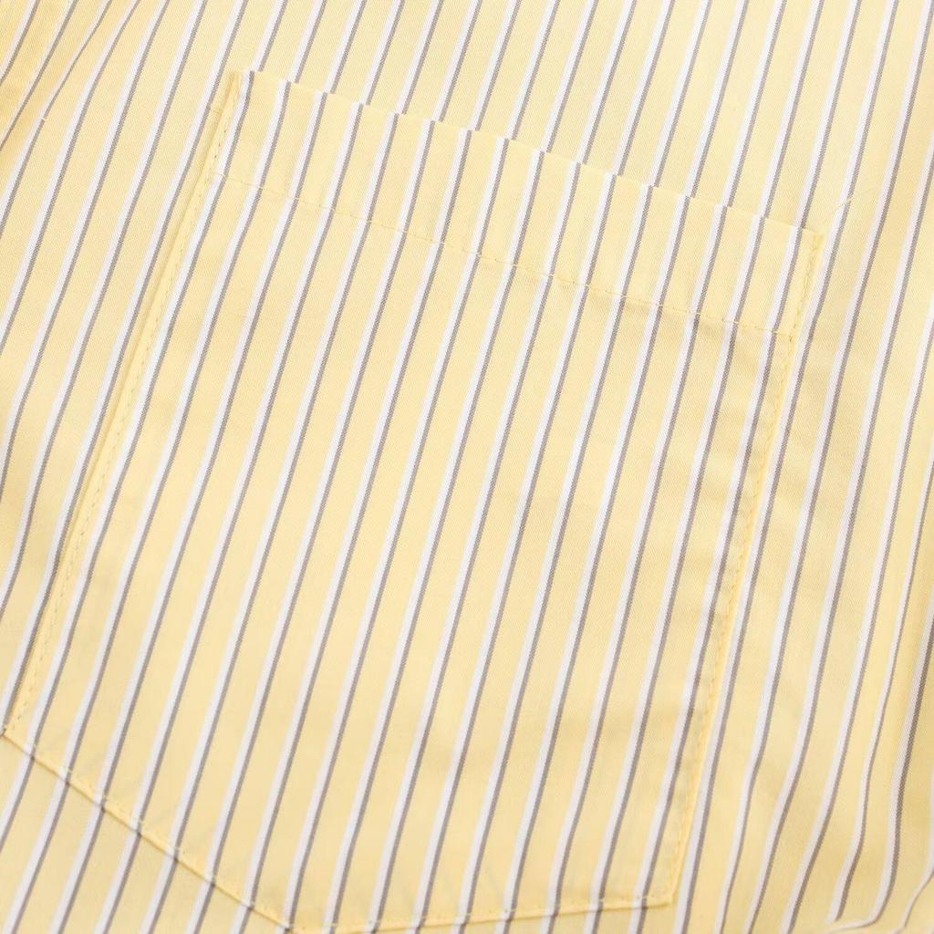 Spring 2025 Women's Striped Poplin Shirt & Casual Pants Set