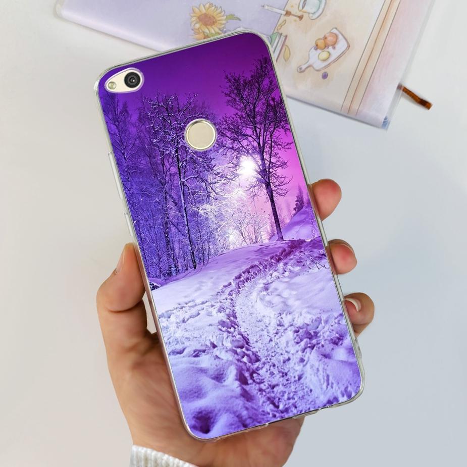 For Huawei P8 Lite 2017 Case Honor 8 Lite Popular Flowers Cartoon Cover Soft Silicone Phone Cases For Huawei P9 Lite 2017 Bumper
