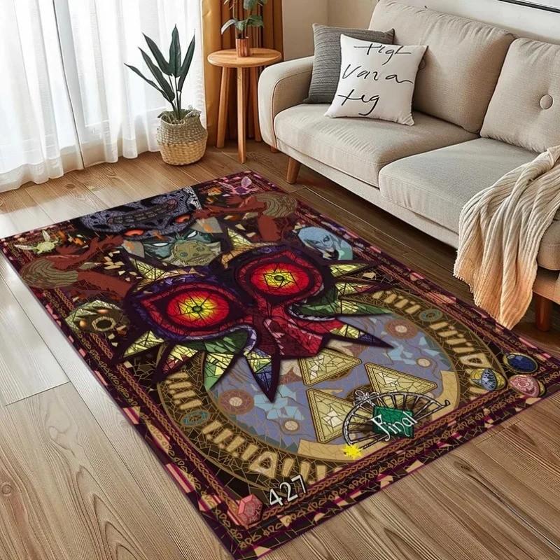 Creative Legend Pattern Carpet Non-slip Multi Function Mat for Living Room Rug Entrance Floor Rug Home Kitchen Hallway Decor