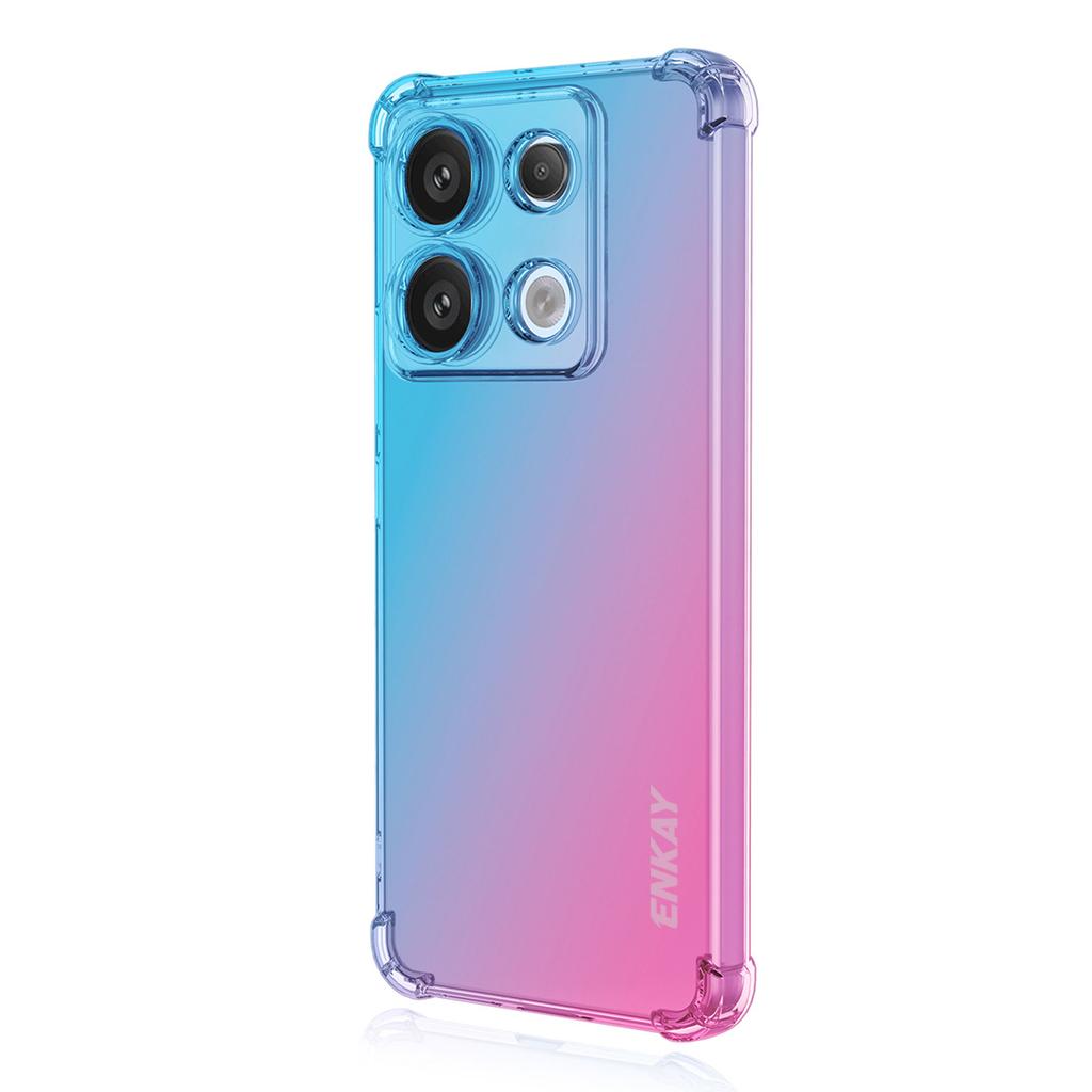 Für Xiaomi Redmi Note 14S 4G TPU Hülle ENKAY Verdickte Vier-Ecken Sturzsichere Handy-Rückseite