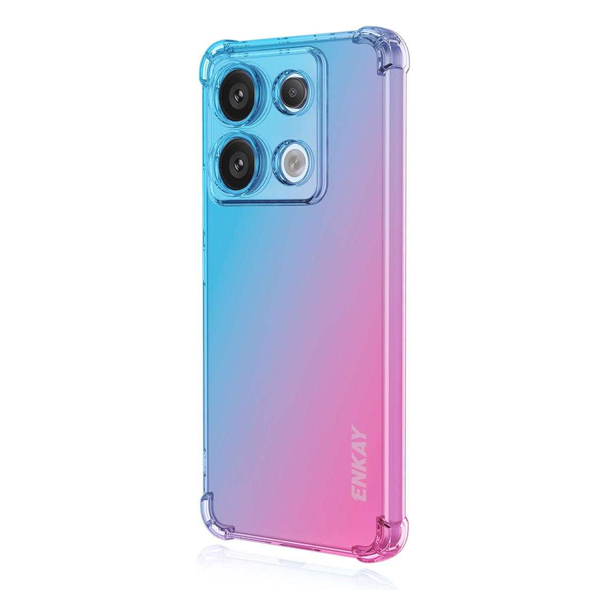 

Для Xiaomi Redmi Note 14S 4G TPU Чохол ENKAY Потовщений Чотири Кути Ударостійка Задня Кришка Телефону D