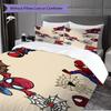 1PC Spider-Man Pattern Bedding Quilt Set Quilt Cover Pillowcase Home Decoration Birthday Gift (1 * Duvet Cover + 2 * Pillowcase, Without Core)