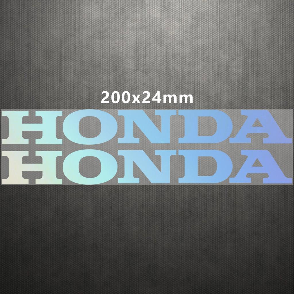 Vinyl Honda Sticker Motorcycle Logo Stickers Reflective Decal