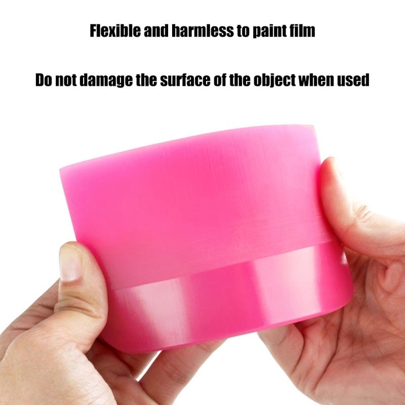 Professional Flexible Squeegee Scraper Tool for Car Film Application Ensures Bubble Free Finish & Scratch Free Surfaces