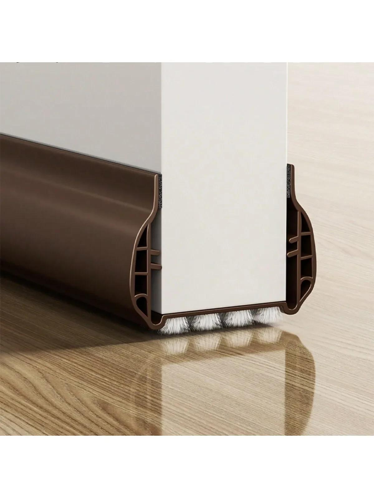 

Уплотнительная лента для нижней части двери из ПВХ Уплотнительная лента для швов шерстяного ремня Ветрозащитная лента Под дверью Полоски для защиты от шума и мышей