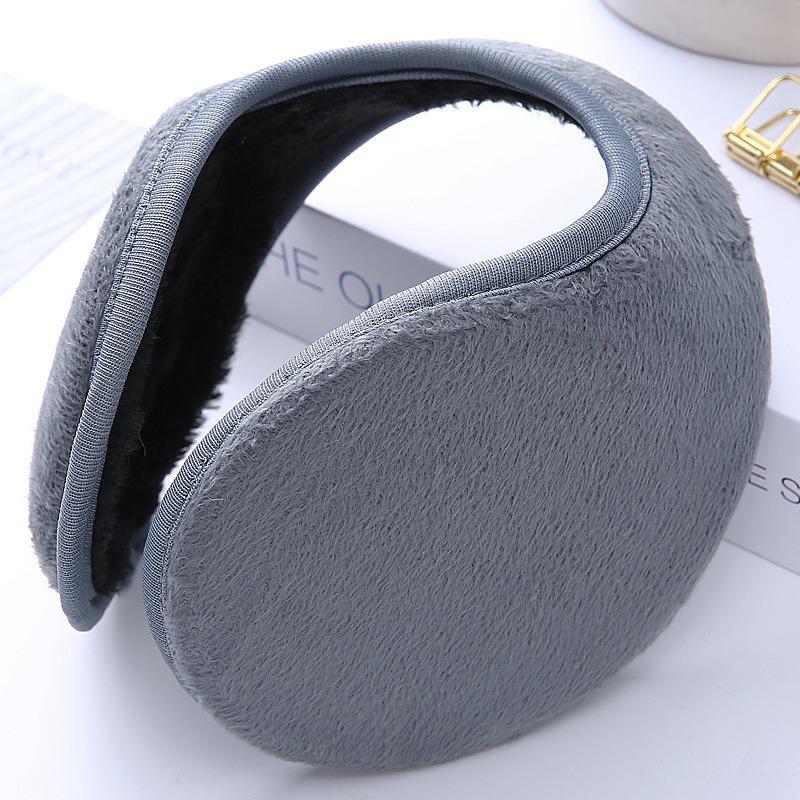 

Solid Color Winter Ear Muffs - Warm, Anti-freeze Ear Covers for Men and Women, Ear Protection & Cold Protection. сірий колір