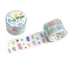 Colorful Die-cut PET Tape: Hand-drawn Illustration, Waterproof Case, Journal & Collage Decoration.