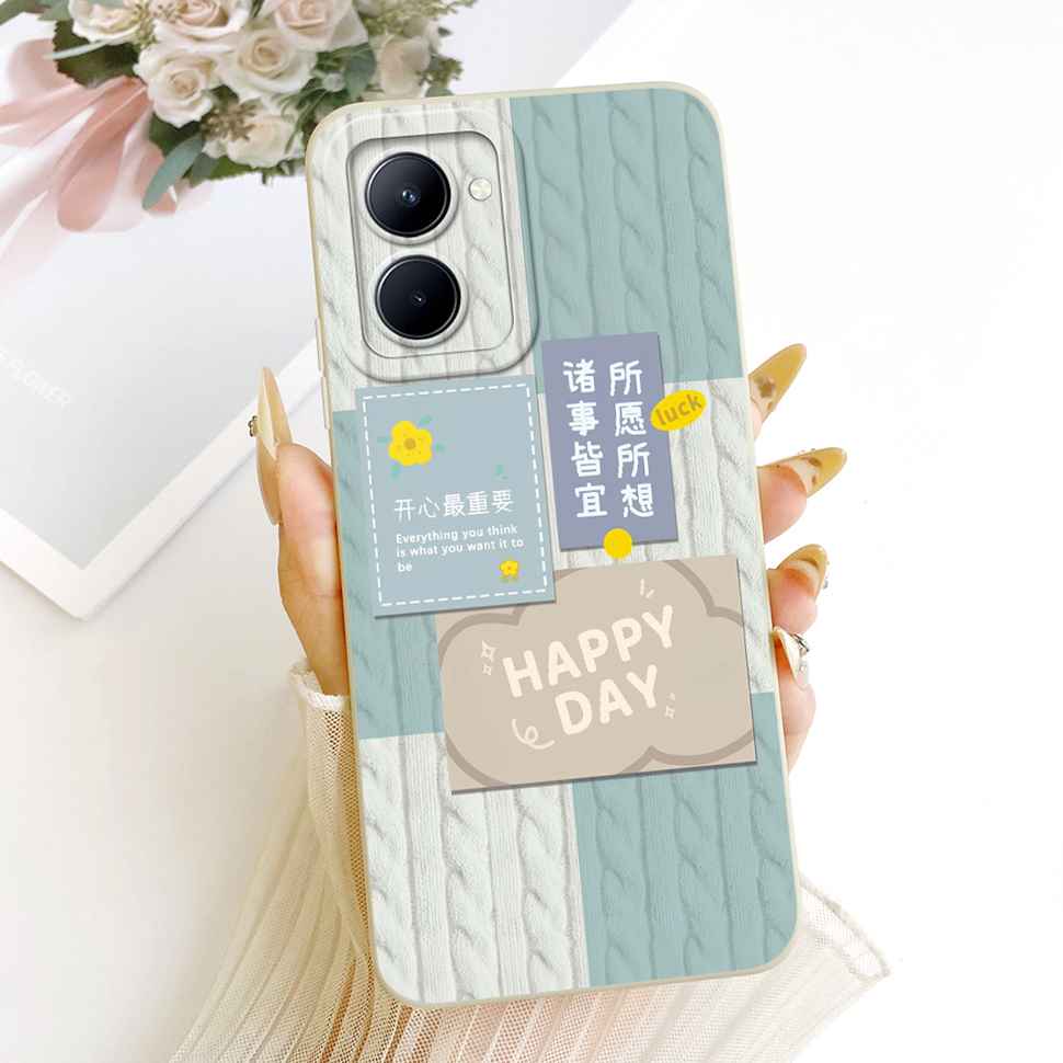 For Realme C33 4G RMX3624 Case Silicone Soft Shockproof Cartoon Pattern Phone Casing For Realme C 33 C33 RealmeC33 Back Cover