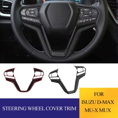 ABS Car Steering Wheel Panel Cover Trim for Isuzu D-Max Dmax RG 2026-2026 For MU-X MuX RJ 2026-2026 Interior Accessories
