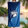 Leeds Rhinos Mode Strandtuch Tragbares Weiches Schnelltrocknendes Handtuch Für Schwimmen Camping Urlaub