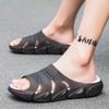 New Men's Summer Outdoor Anti-slip Jelly Slippers One-strap Casual Beach Sandals for Outdoor Wear High Quality Sandals Shoes Men